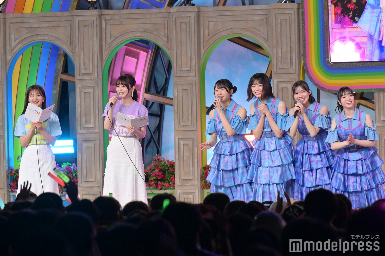 原田葵、長濱ねる、日向坂46三期生（C）モデルプレス