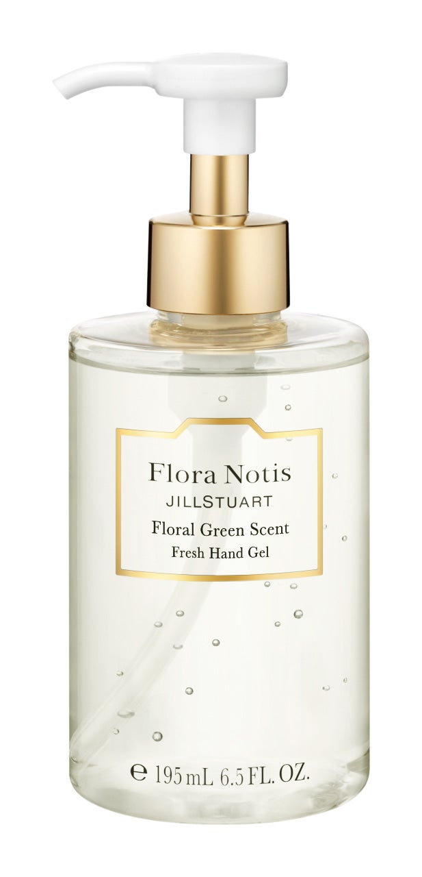 「フレッシュハンドジェル フローラルグリーン」（C）Flora Notis JILL STUART