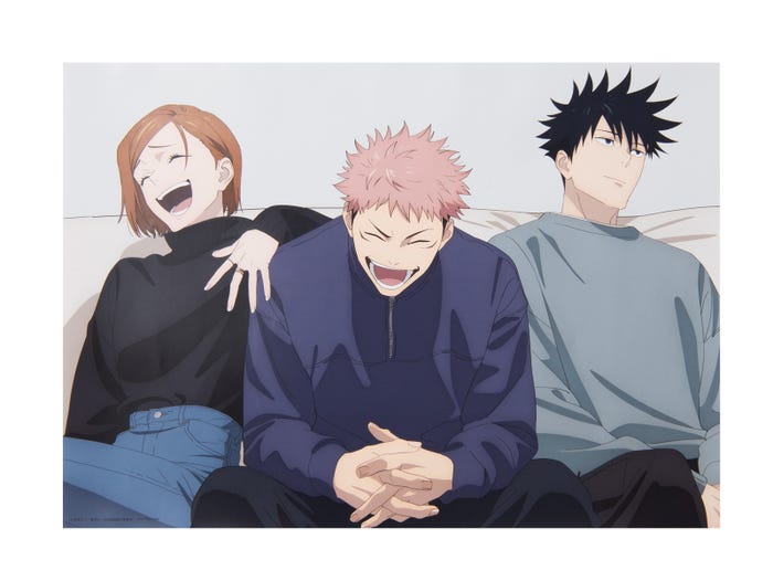 アニメ「呪術廻戦」A3ポスター(C)MEN’S NON-NO2023年10月号増刊/集英社(C)芥見下々/集英社・呪術廻戦製作委員会