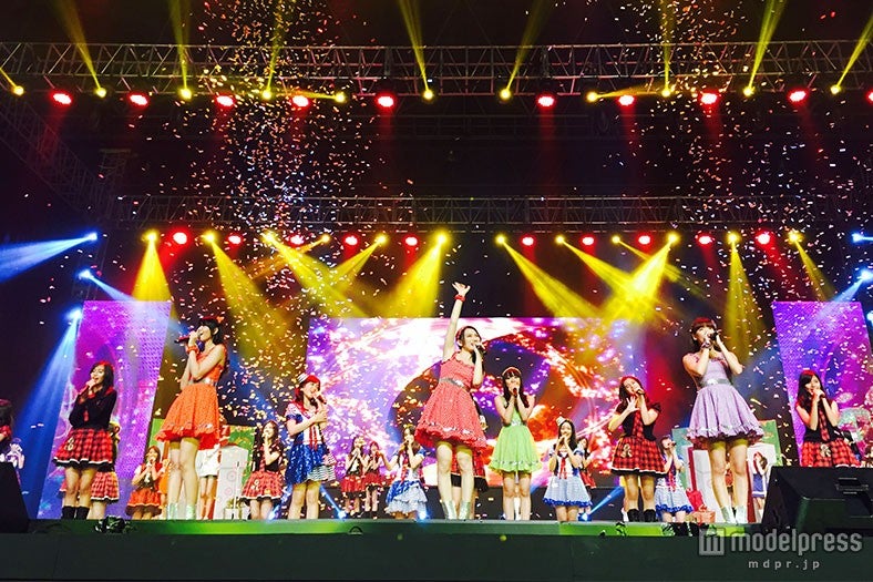 JKT48の3周年記念コンサートの様子（C）JKT48Project