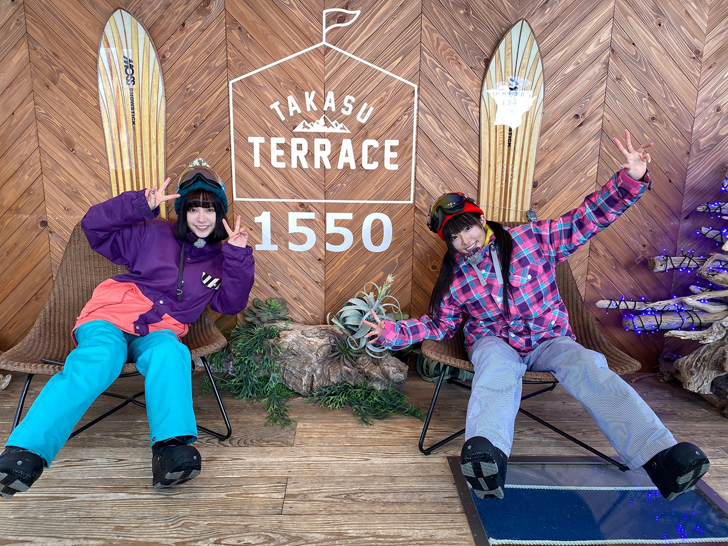 鈴木聖、椎名ひかり（写真提供：MBS）