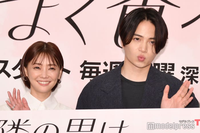 キスシーンでは照れなかった倉科カナ、照れた菊池風磨(C)モデルプレス