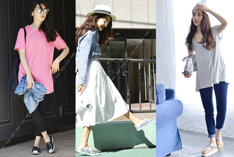 足元キラリな気分です！「派手シューズ」なら注目度ピカイチ！