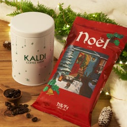 カルディで「ノエル&キャニスター缶セット」発売。冬のコーヒーアイテムが充実!