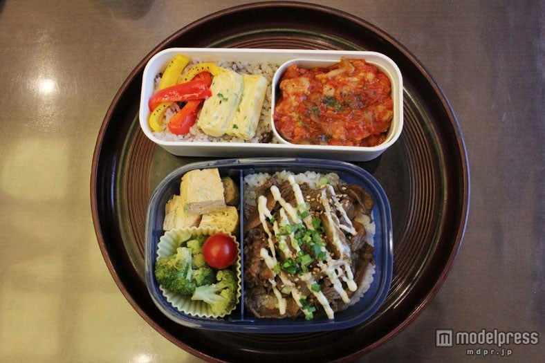 SHIORIが里海、八神蓮のために持参したお弁当。