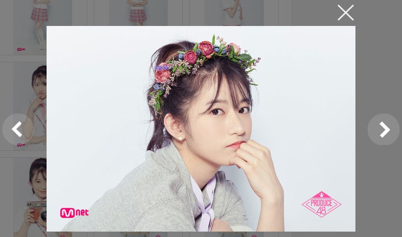 竹内美宥／PRODUCE48公式サイトより