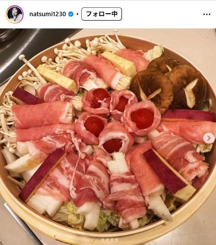 小川菜摘Instagramより