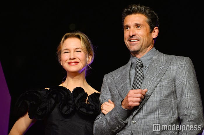 レニー・ゼルウィガー&パトリック・デンプシー(C)モデルプレス