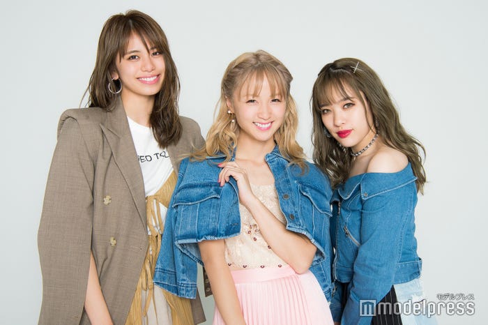 佐藤晴美、Dream Ami、MIYUU (C)モデルプレス