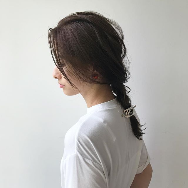 まとめ髪の無造作ヘアアレンジ集 ざっくりなのにおしゃれにキマるやり方って モデルプレス