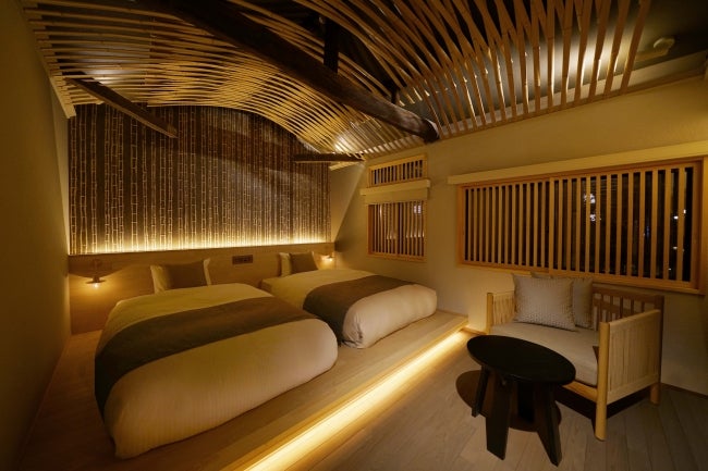ラグジュアリータイプの客室「TAKE」／画像提供：Kiraku