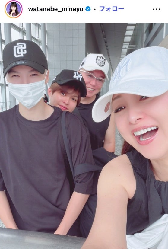 渡辺美奈代Instagramより