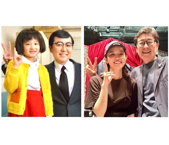 実写版『ちびまる子ちゃん』女優、“元担任教師”笠井アナと20年ぶり再会「すっかり素敵な大人になって」