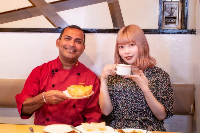 (右)古関れん(写真提供:MBS)