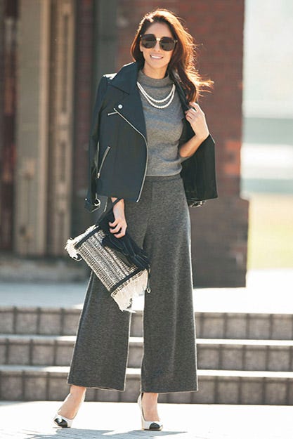 合皮ライダースジャケット「STYLEST」5,200円(税別)/画像提供:STYLEST