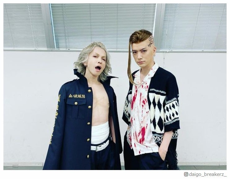 DAIGO、HYDEと「東リベ」マイキー＆ドラケンのコスプレ披露「クオリティ高すぎ」「本物みたい」と多くの反響
