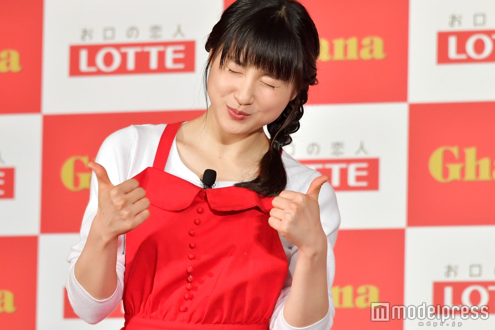 土屋太鳳、美味しさを表現 （C）モデルプレス