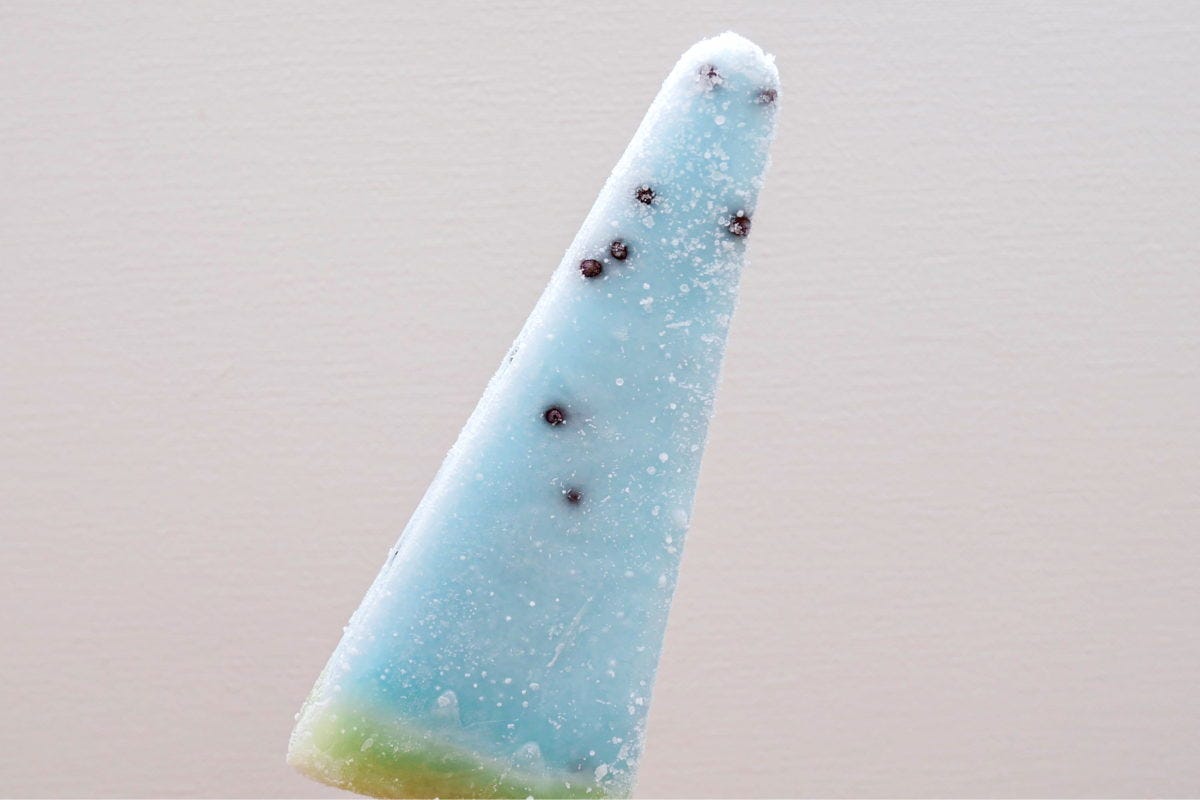 幸せ！？の青いスイカバー