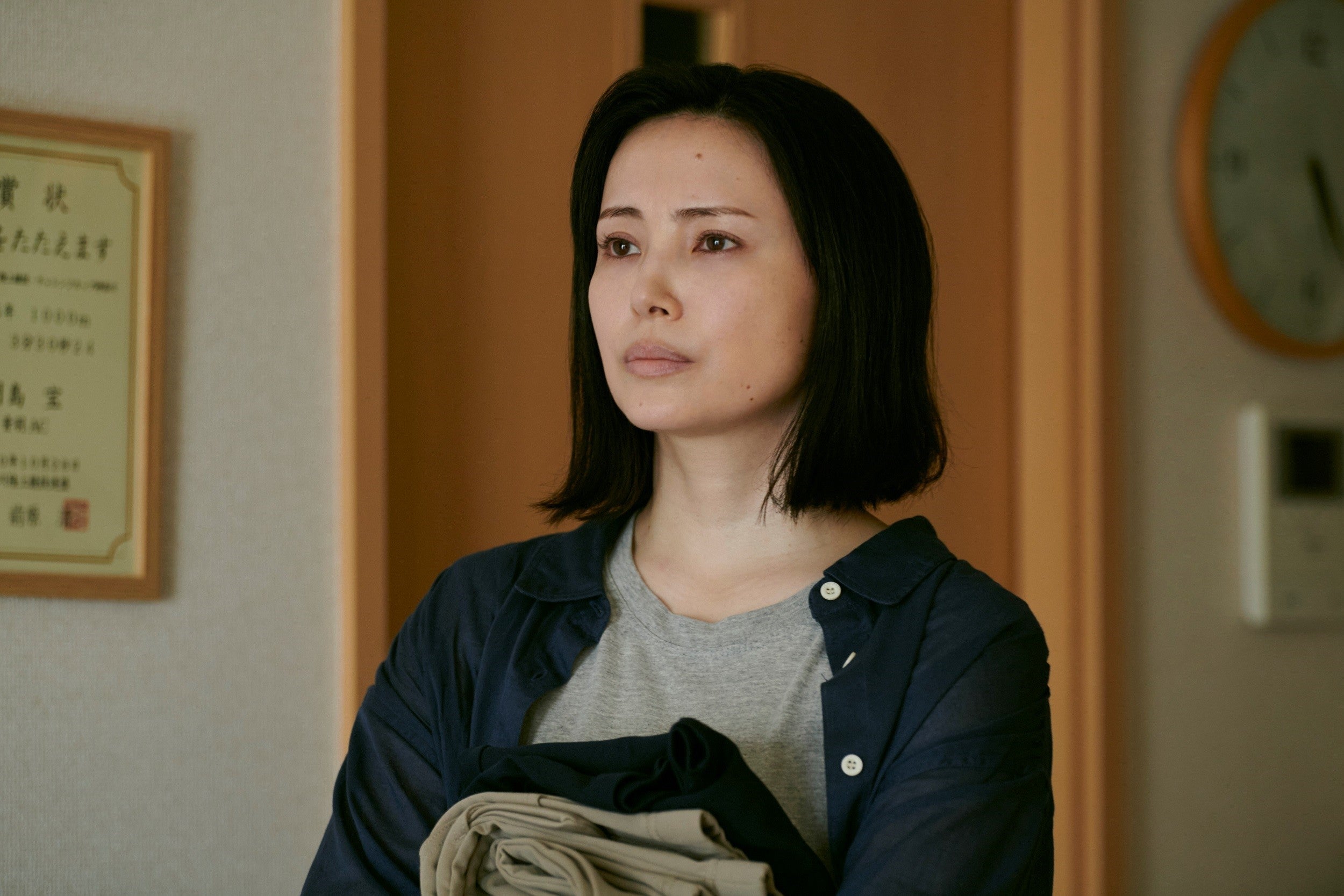 美村里江「あの子の子ども」第2話より（C）カンテレ