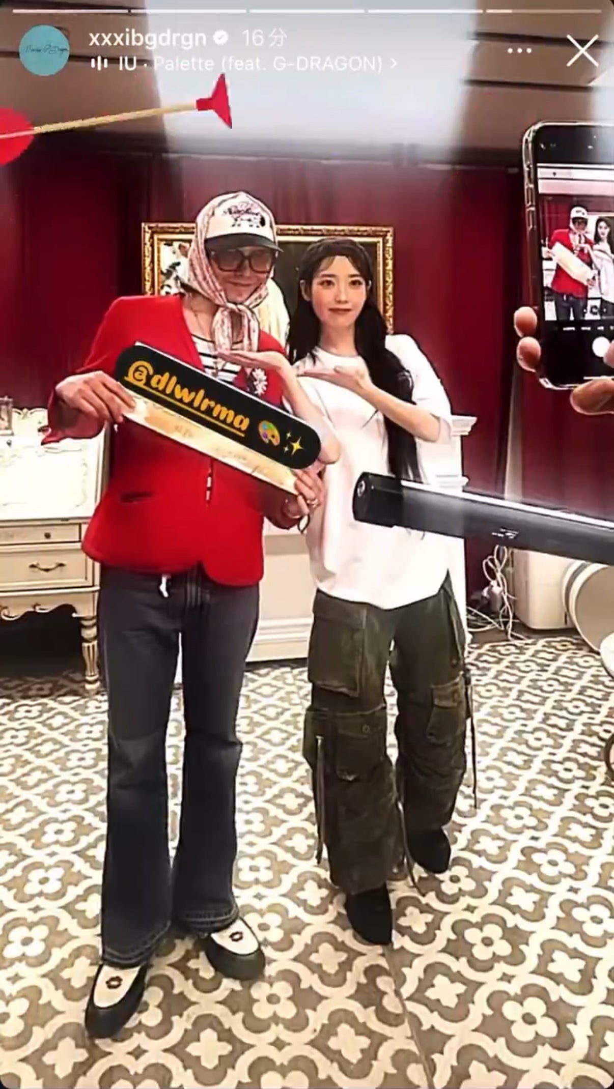 G-DRAGON 公式Instagramより