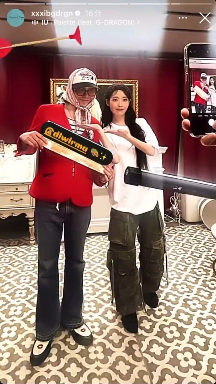 G-DRAGON 公式Instagramより