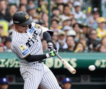 阪神・森下“竜キラー”3連戦全てで打点 トップ佐藤輝と2差の17打点 ヒヤリ死球も「大丈夫です（笑）」