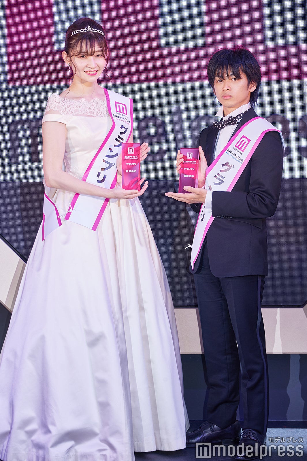 仲美由紀さん、森田悠斗さん（C）モデルプレス