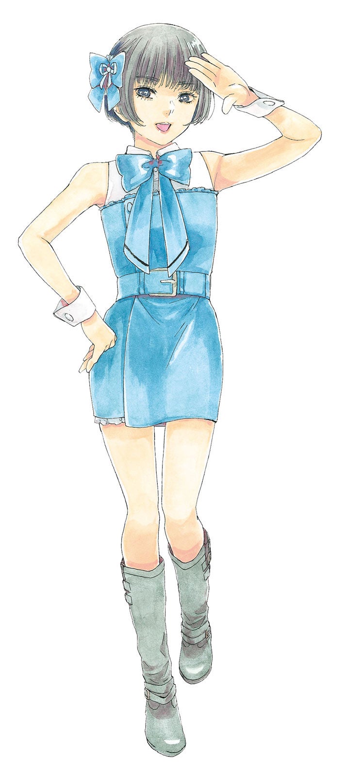 松山空音／原作キャストイラスト（C）平尾アウリ／徳間書店