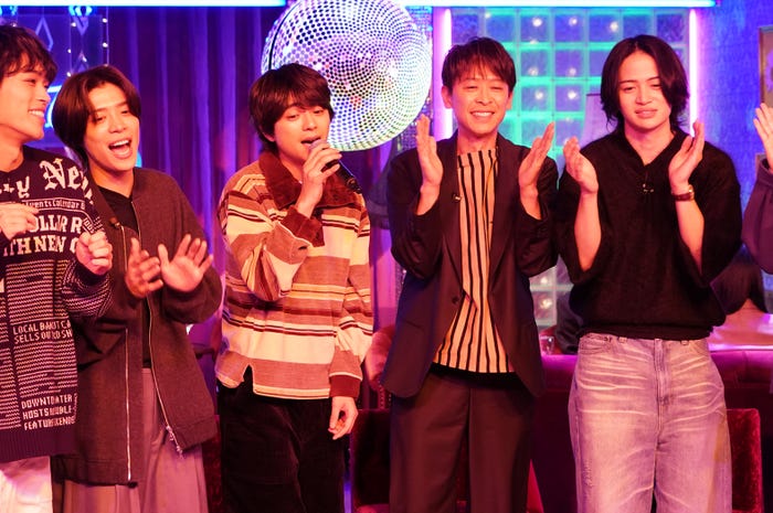 原嘉孝、松島聡、佐藤勝利、坂本昌行、菊池風磨(C)日本テレビ