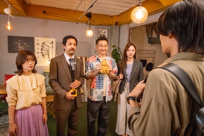 美山加恋、濱津隆之、波岡一喜、梅澤美波、日向亘(C)カンテレ