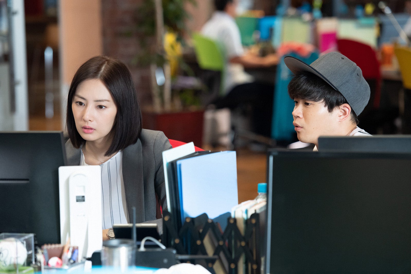 北川景子、矢本悠馬（C）NHK