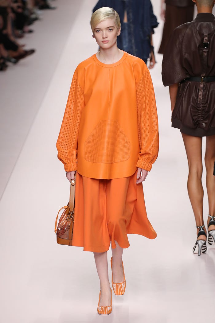 「Fendi」ミラノファッションウィーク Spring/Summer 2019より(photo:Getty Images)