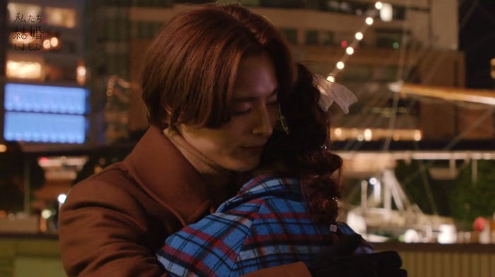 塩野瑛久、足立梨花(C)AbemaTV, Inc.