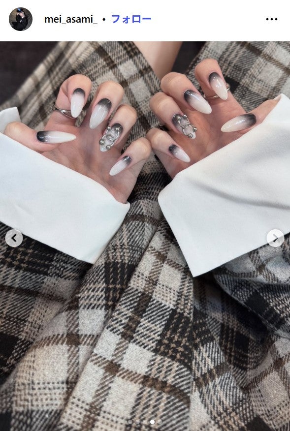 浅見めいInstagramより
