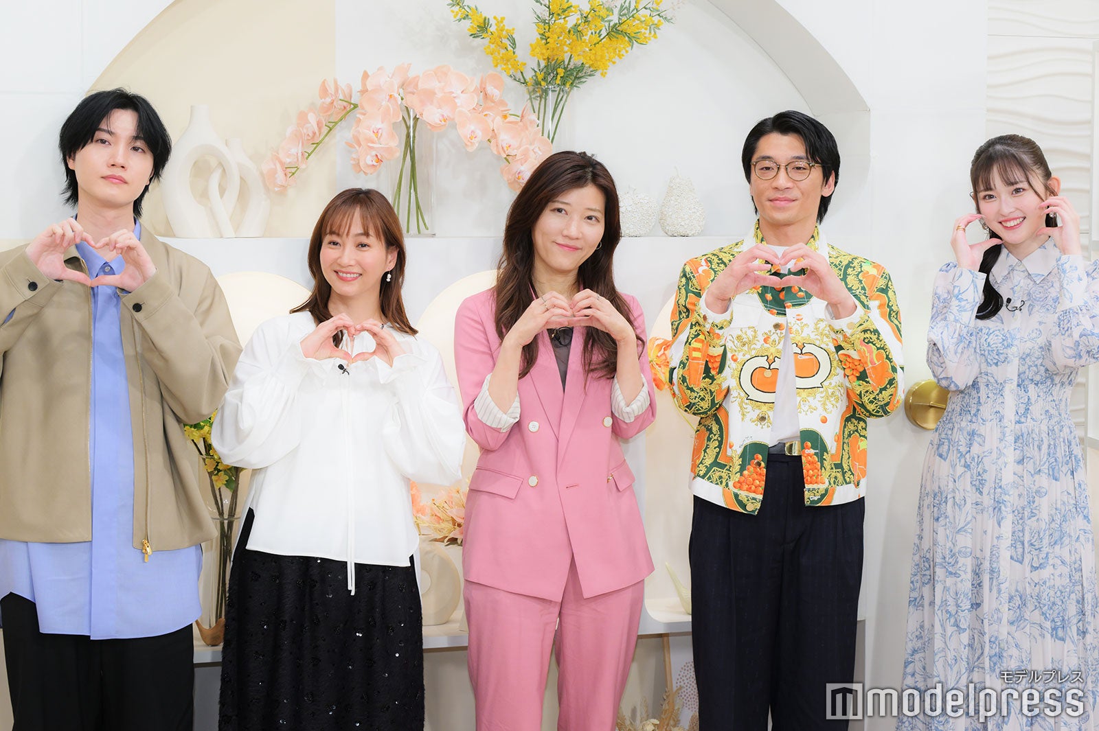 桜田通、藤本美貴、ヒコロヒー、新山、ゆうちゃみ（C）モデルプレス