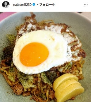 小川菜摘Instagramより