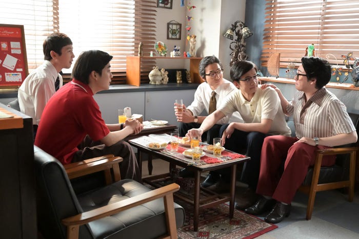 高橋文哉、北村匠海、大森元貴ら「あんぱん」第114話(C)NHK