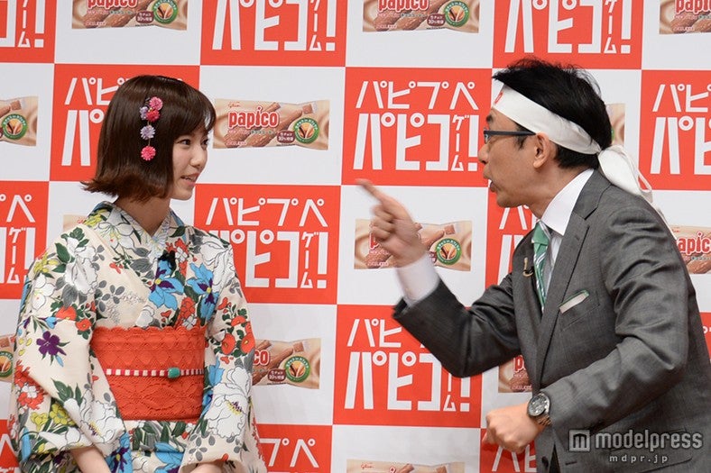 （左から）島崎遥香、福澤朗氏