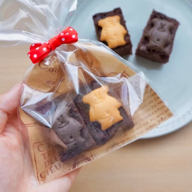 無印良品のおやつを使ってプレゼントにも最適なお菓子作り。