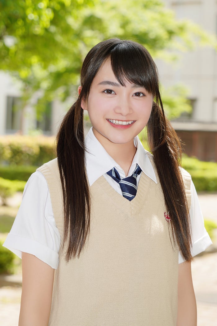 福田愛依 制服姿の どん子 ビジュアル解禁 博多弁の女の子はかわいいと思いませんか 豪華キャスト発表 モデルプレス