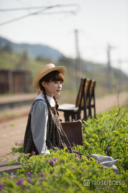 「赤毛のアン」に扮した、高橋愛