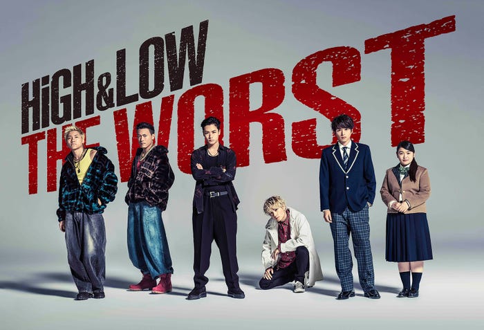 映画『HiGH&LOW THE WORST』より(C)2019「HiGH&LOW THE WORST」製作委員会 原作:高橋ヒロシ(※「高」は正式には「はしごだか」)(秋田書店) HI-AX