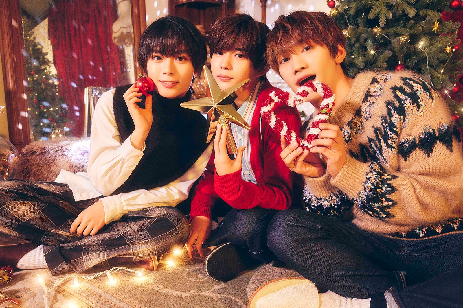 なにわ男子・藤原丈一郎＆大西流星＆長尾謙杜、理想のクリスマスデートを語る “初心”な回答も