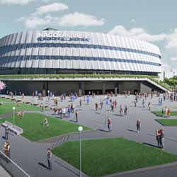 (仮称)名古屋アリーナ外観イメージ/提供画像