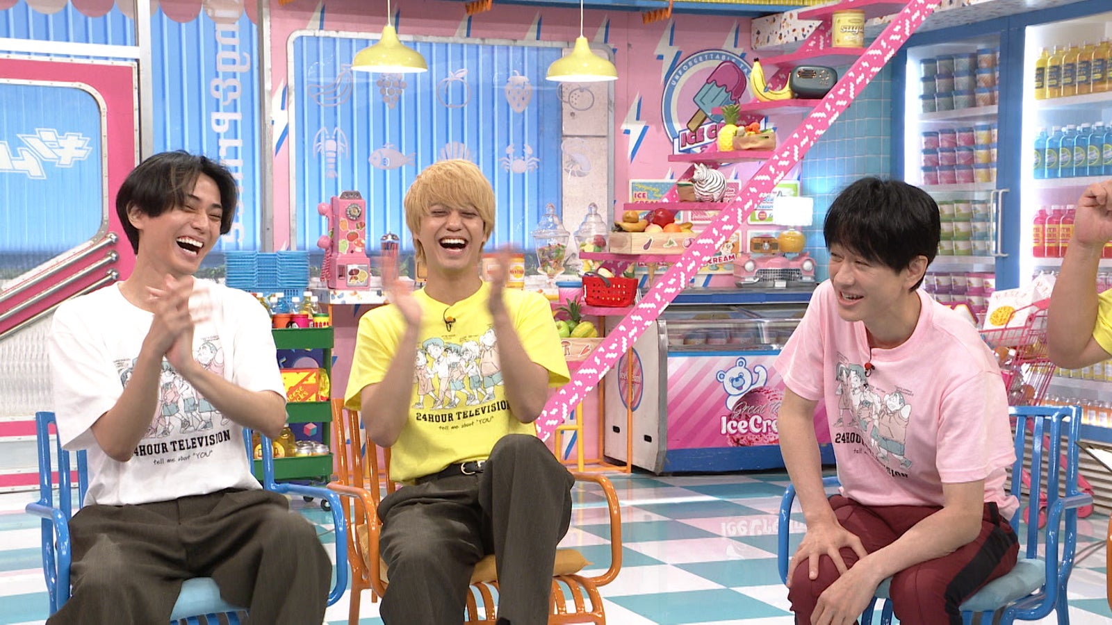 永瀬廉、高橋海人、横山裕（C）日本テレビ