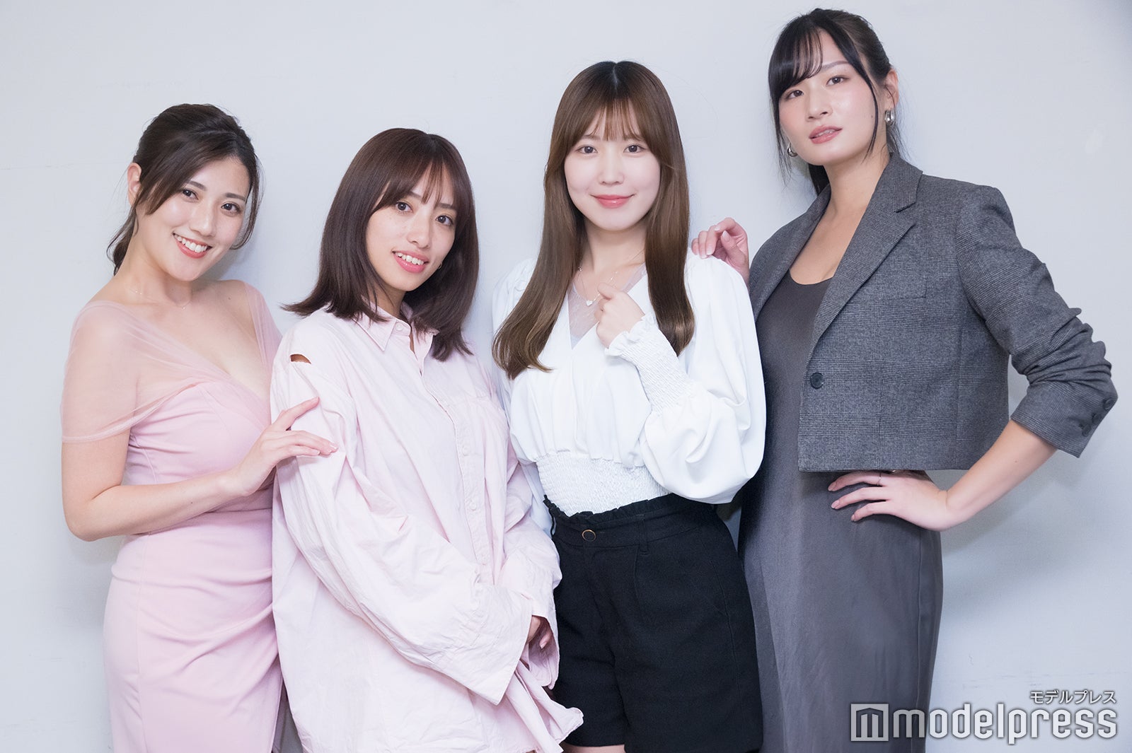 草野綾、高梨瑞樹、三葉みる、清瀬汐希（C）モデルプレス