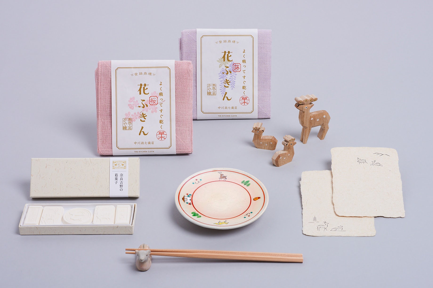奈良土産（同店限定品）／画像提供：中川政七商店