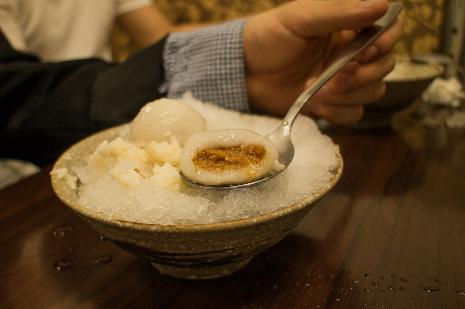 御品元冰火湯圓／酒釀綜合湯圓（中華風甘酒ソースミックス湯圓）80TWD／画像提供：所属事務所