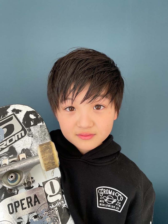 “9歳のスケーター”河上恵蒔、“世界初の技”成功ラッシュで会場沸かす「記録と伝説を残して帰りたい」