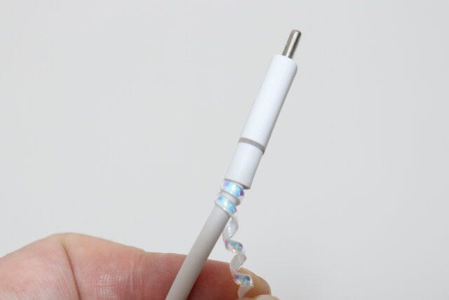 デコレーションコードカバー（オーロラカラー）　使用方法